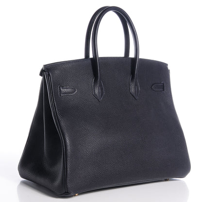 Hermes Togo Birkin 35 Indigo 23 of 28