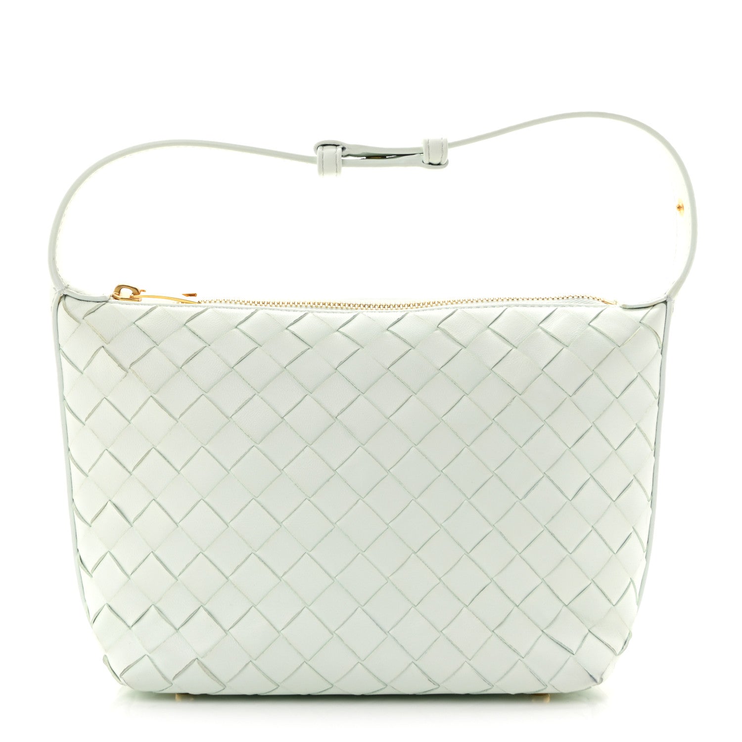 Bottega Veneta Calfskin Nappa Intrecciato Mini Wallace Glacier Muse 1 of 13