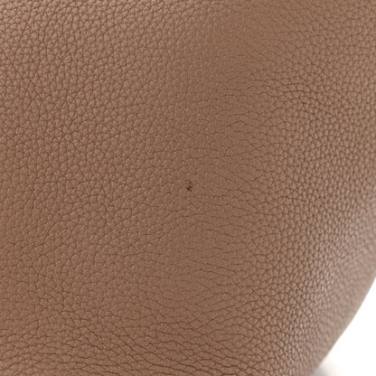 Hermes Taurillon Clemence Picotin Lock 18 PM Beige De Weimar 14 of 14