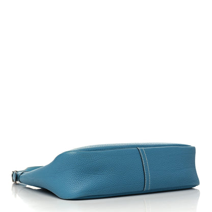 Hermes Togo Trim II 31 Hobo Bleu Jean 4 of 8