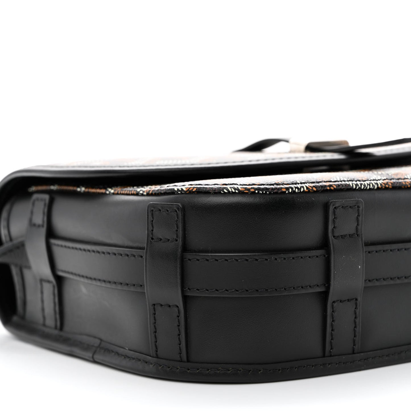 Goyardine Belvedere II PM Messenger Bag Black