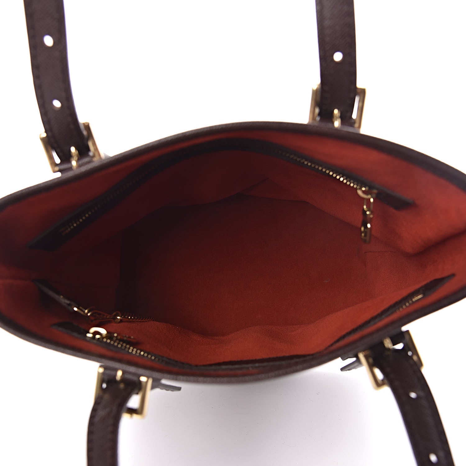 Louis Vuitton Damier Ebene Marais Bucket 23 7 of 10