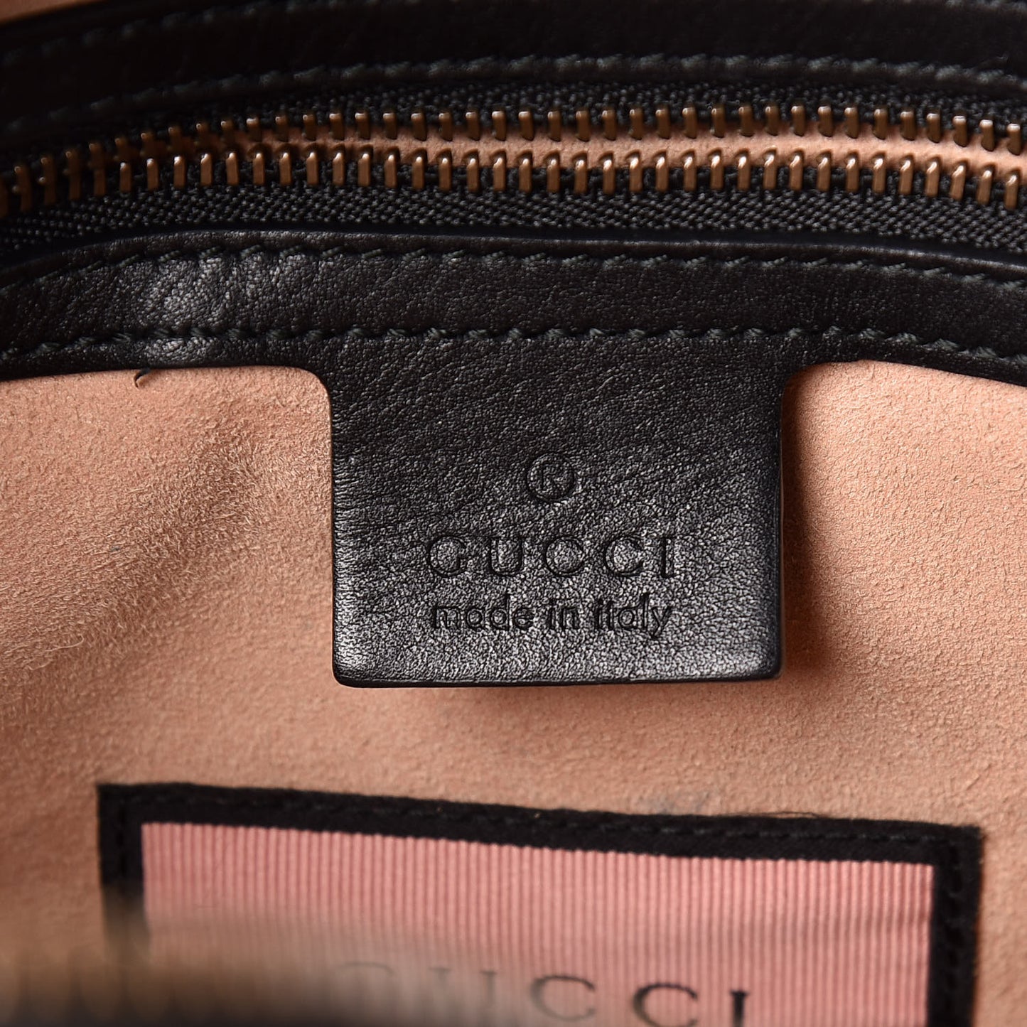 Calfskin Matelasse GucciGhost Medium GG Marmont Chain Shoulder Bag Black New Acquamarine