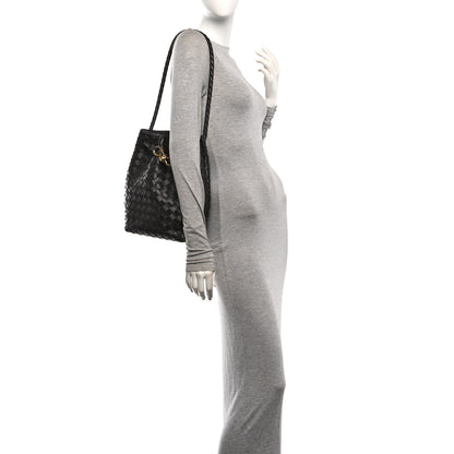 Bottega Veneta Nappa Intrecciato Small Andiamo Bucket Bag Fondant 2 of 10