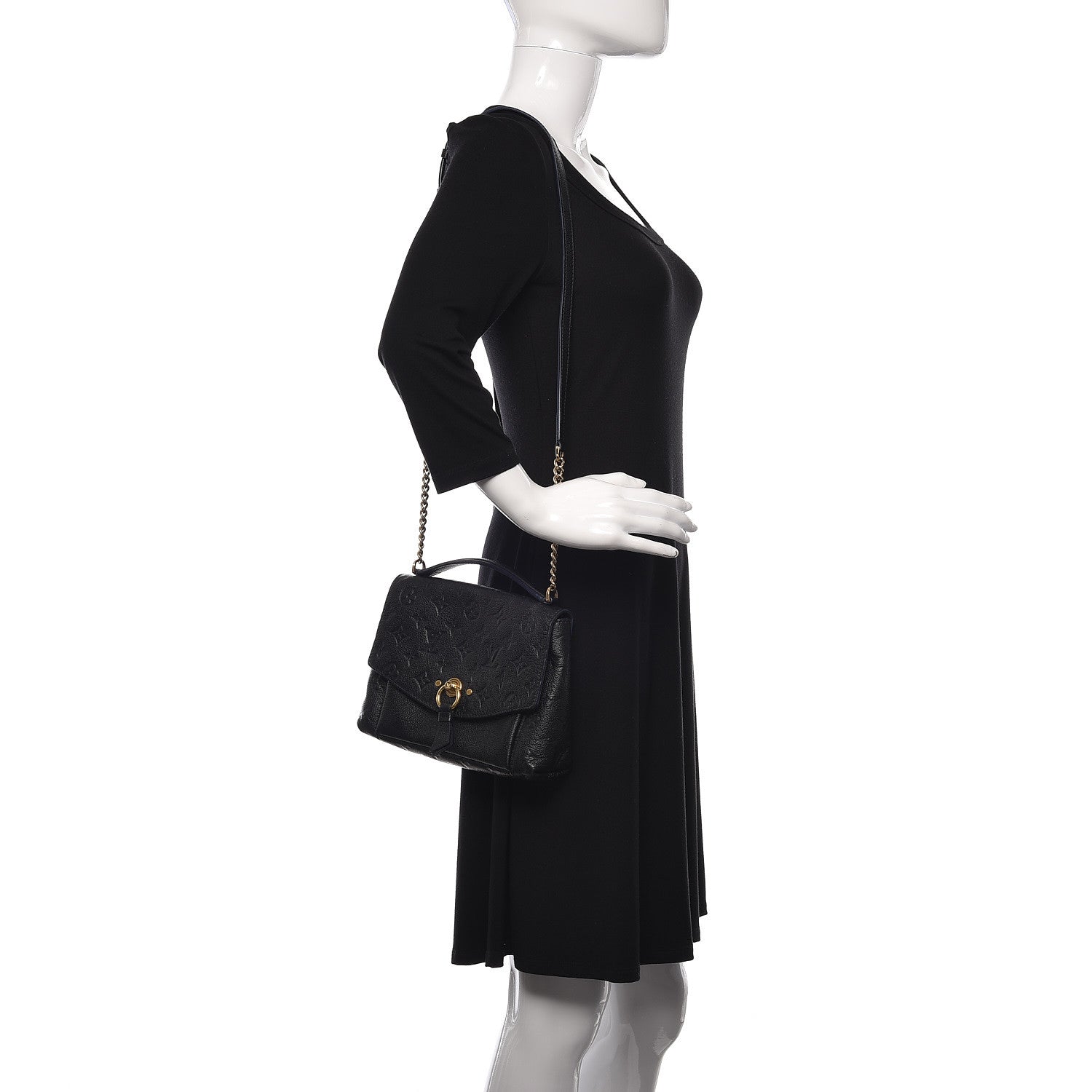 Louis Vuitton Empreinte Blanche BB Black 2 of 11