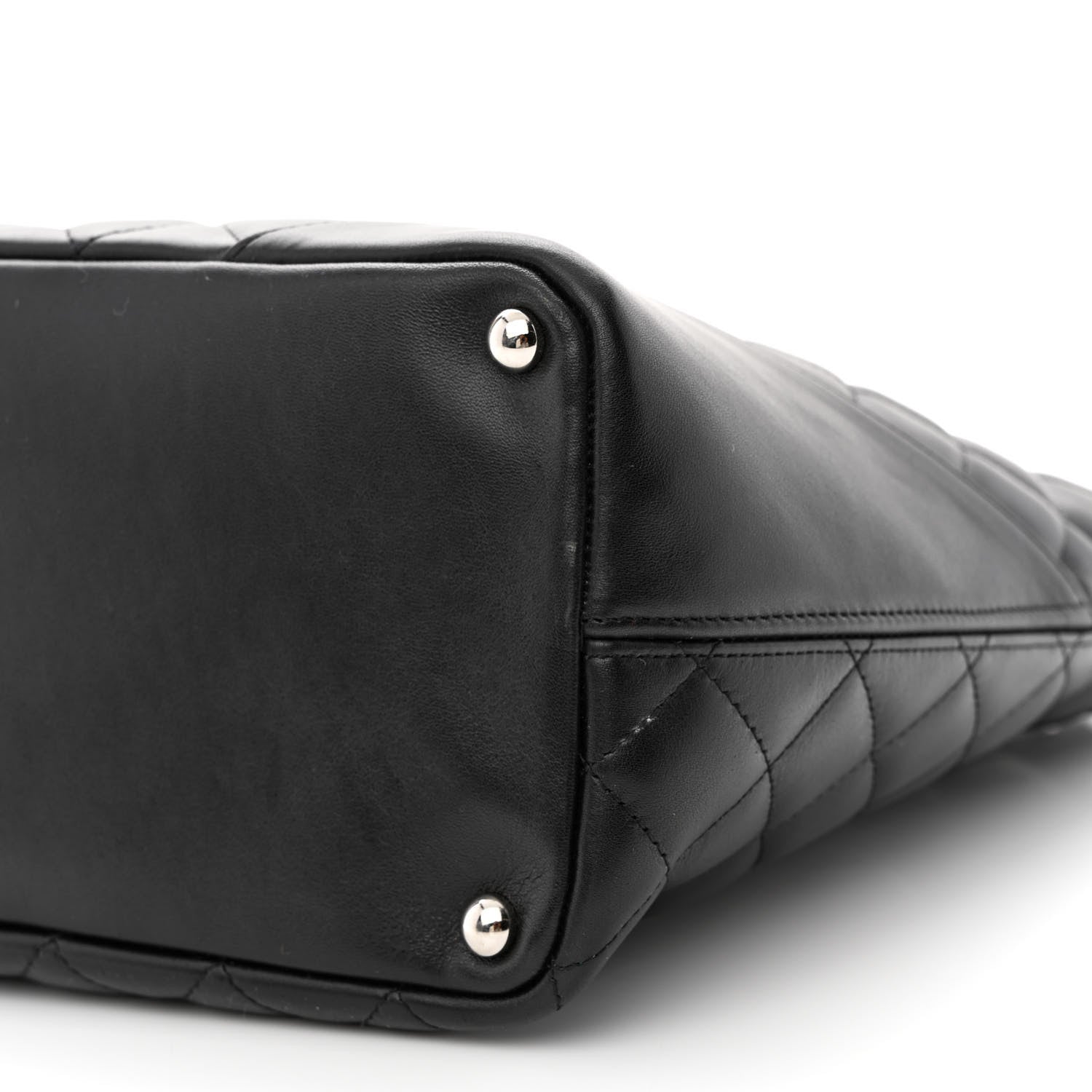 Chanel Calfskin Quilted Medium Cambon Tote Black 11 of 15