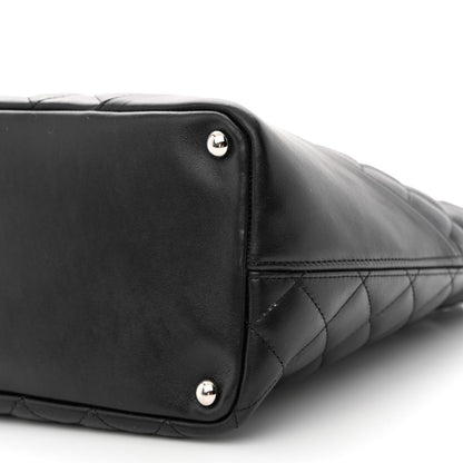 Chanel Calfskin Quilted Medium Cambon Tote Black 11 of 15