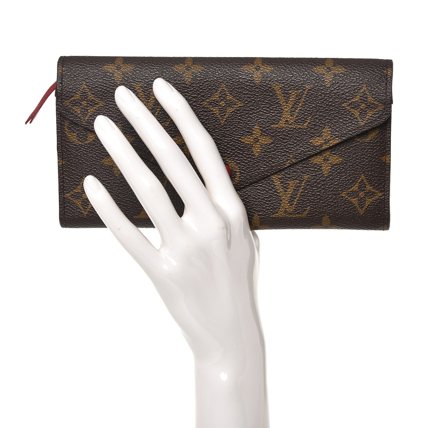 Louis Vuitton Monogram Josephine Wallet Red 2 of 7