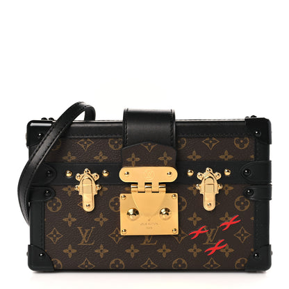 Louis Vuitton Monogram Petite Malle Black 1 of 8
