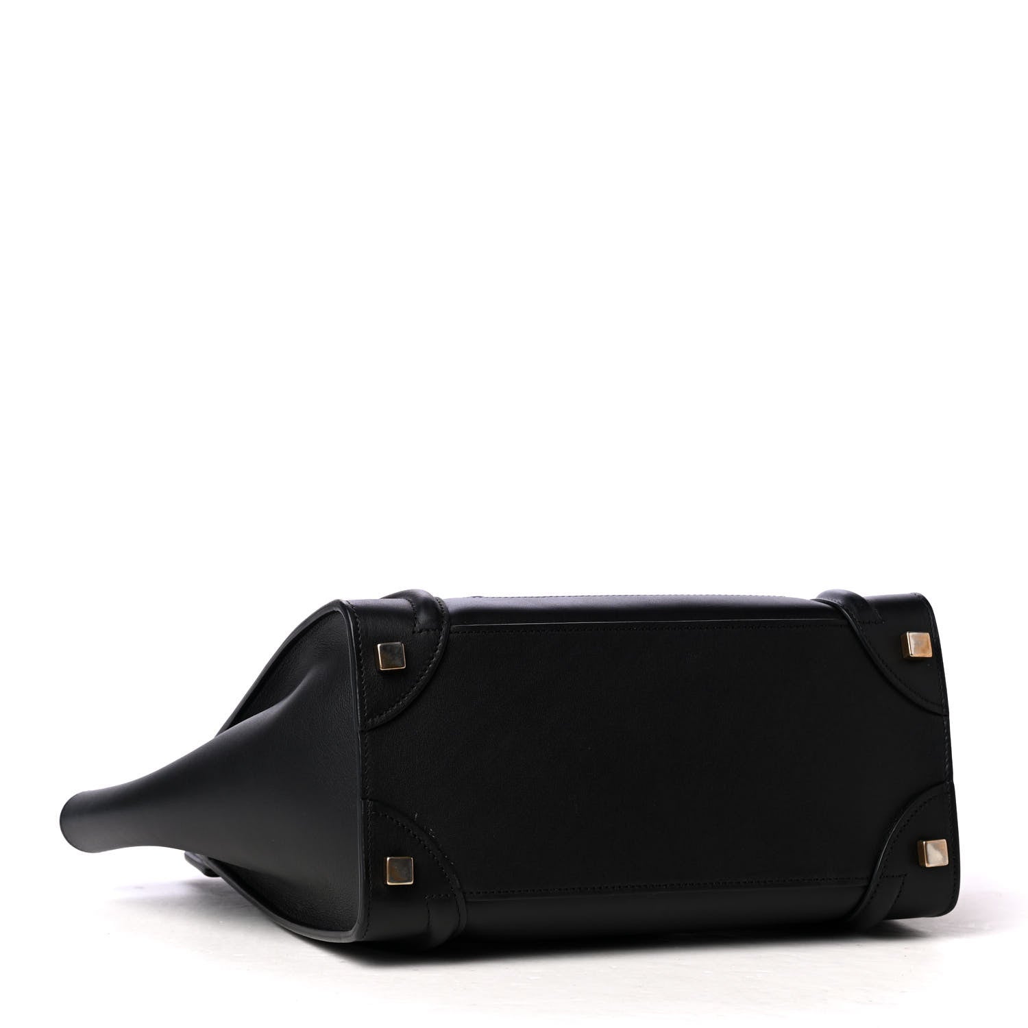 Celine Smooth Calfskin Micro Luggage Black 3 of 4