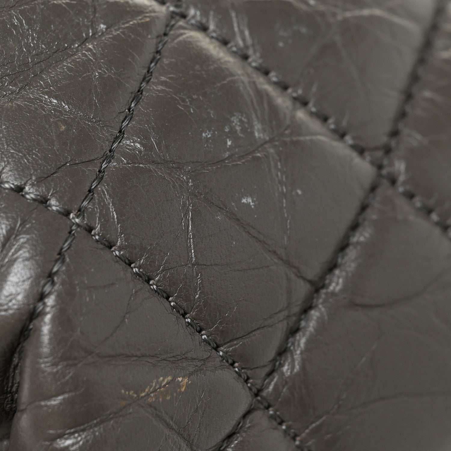 Chanel Aged Calfskin Medium Lady Pearly Flap Grey 13 of 24