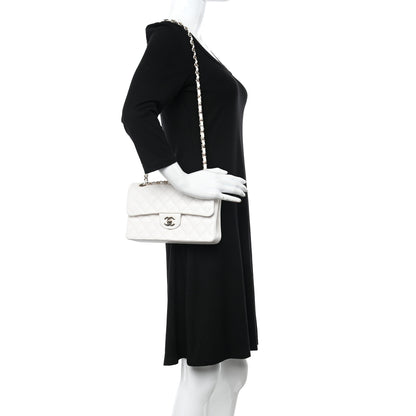 Chanel Caviar Quilted Small Double Flap White 2 of 10