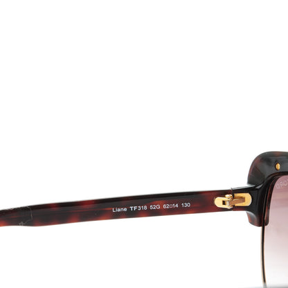 Tom Ford Liane Sunglasses TF318 Dark Havana 4 of 6