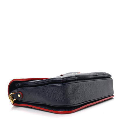 Louis Vuitton Empreinte Pochette Metis Marine Rouge 4 of 8