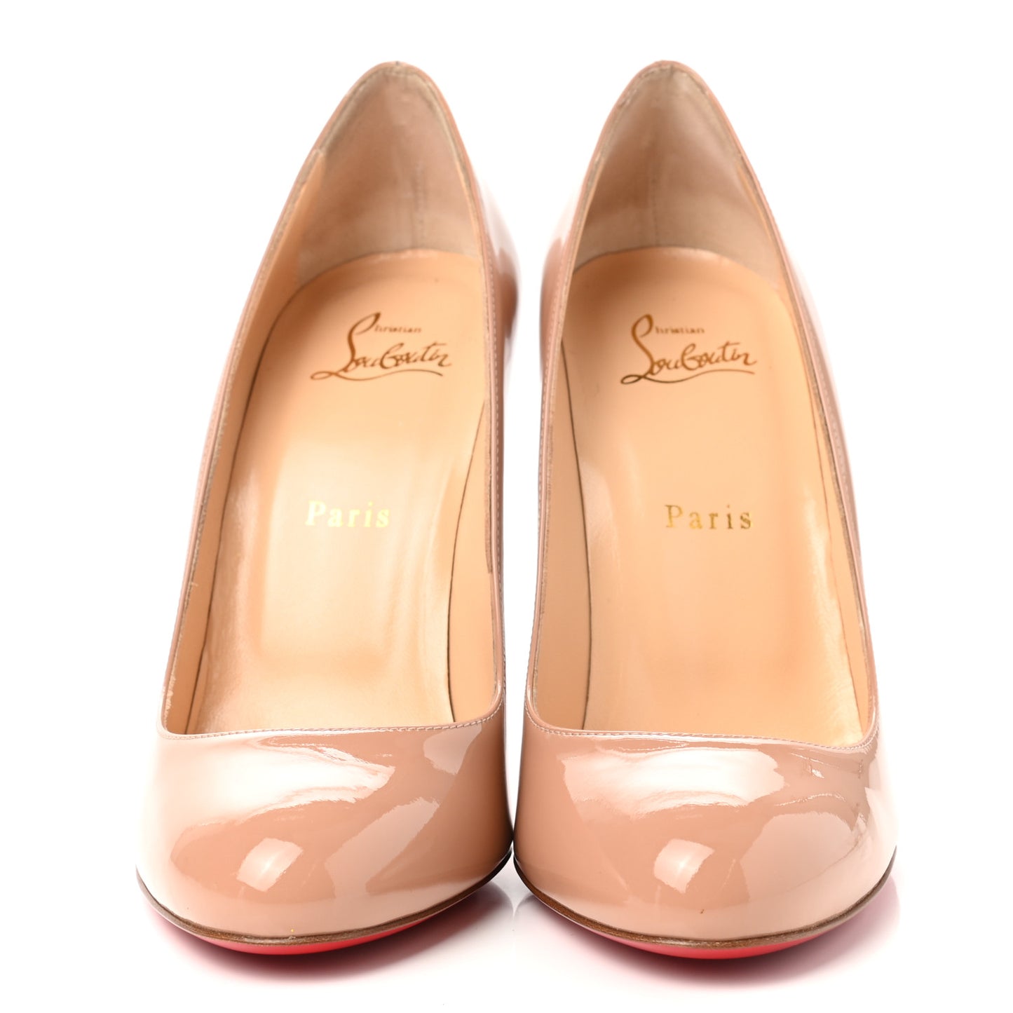 Patent Fifille 100 Pumps 39.5 Nude