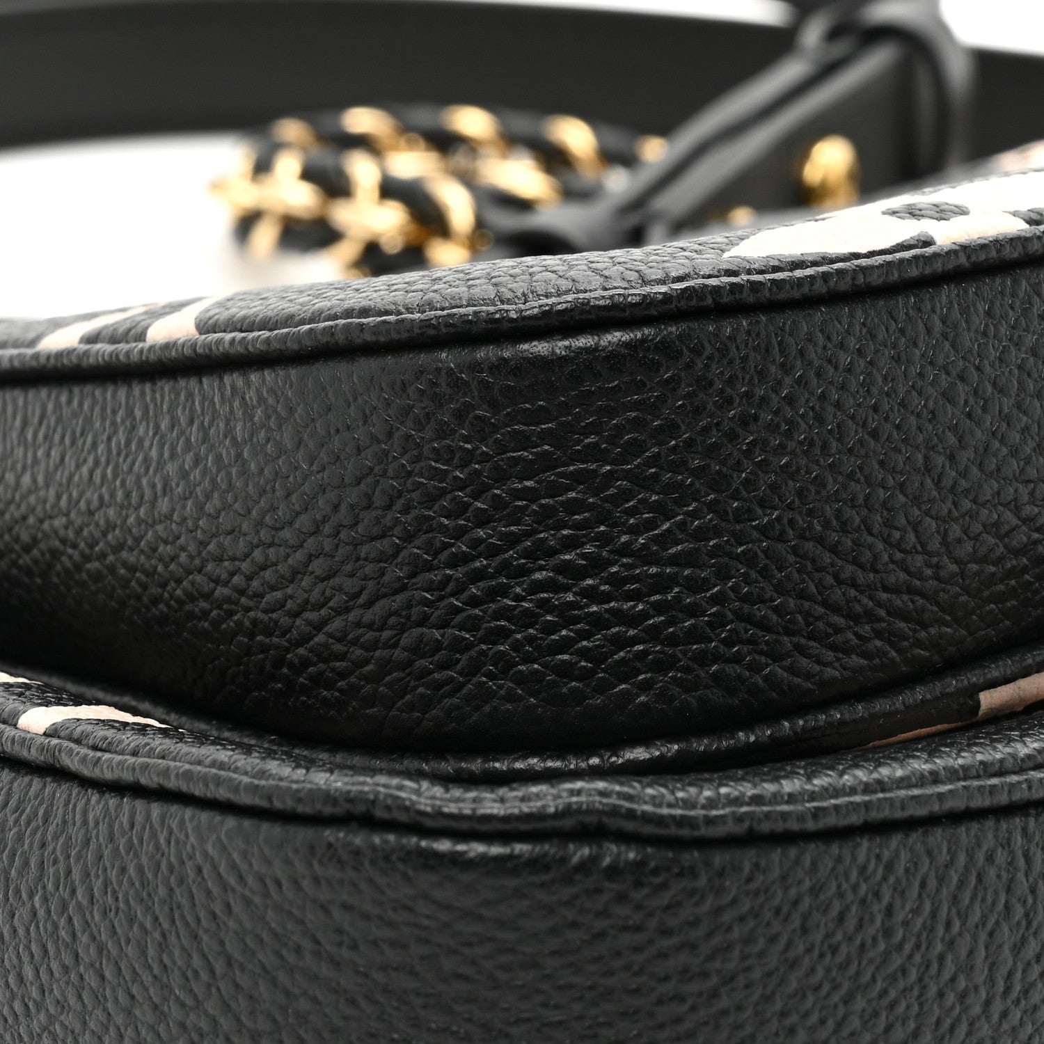 Louis Vuitton Empreinte Monogram Giant Multi Pochette Accessories Black Beige 9 of 11