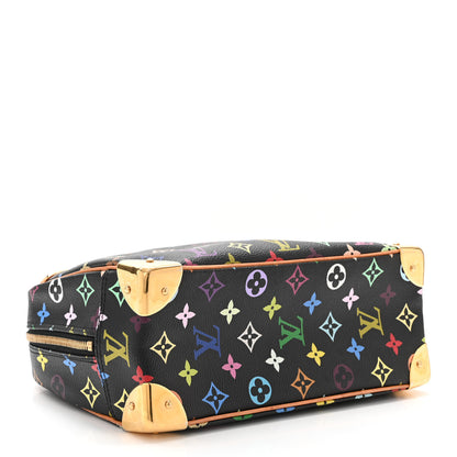 Louis Vuitton Monogram Multicolor Trouville Black 4 of 10