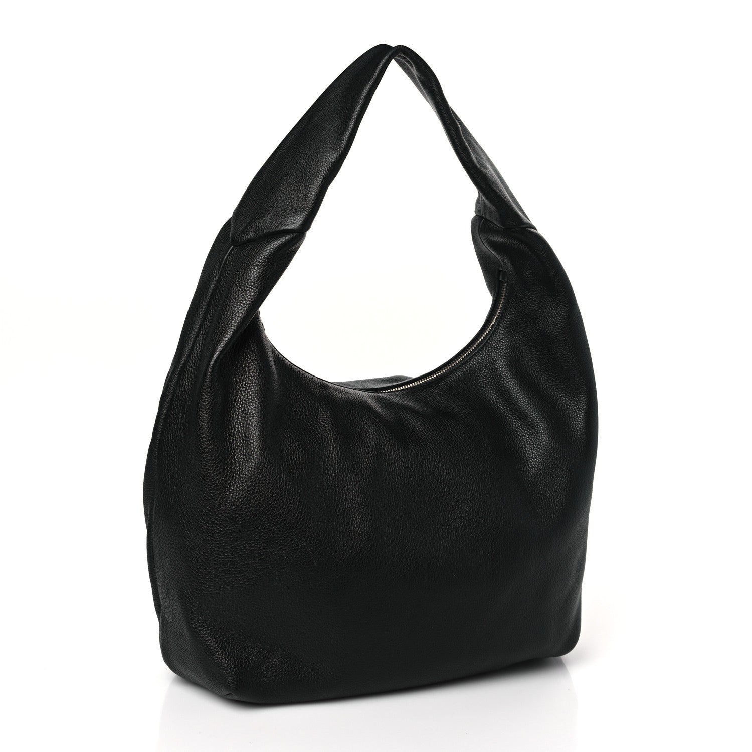 Prada Vitello Daino Hobo Black 3 of 9