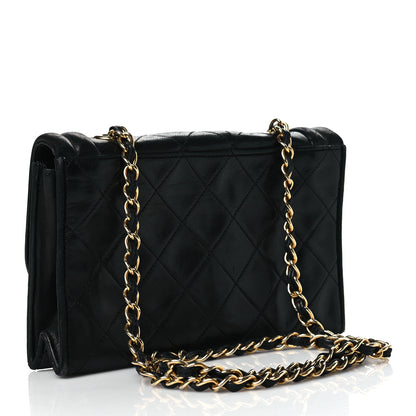 Chanel Lambskin Quilted Tassel Flap Black 2 of 13