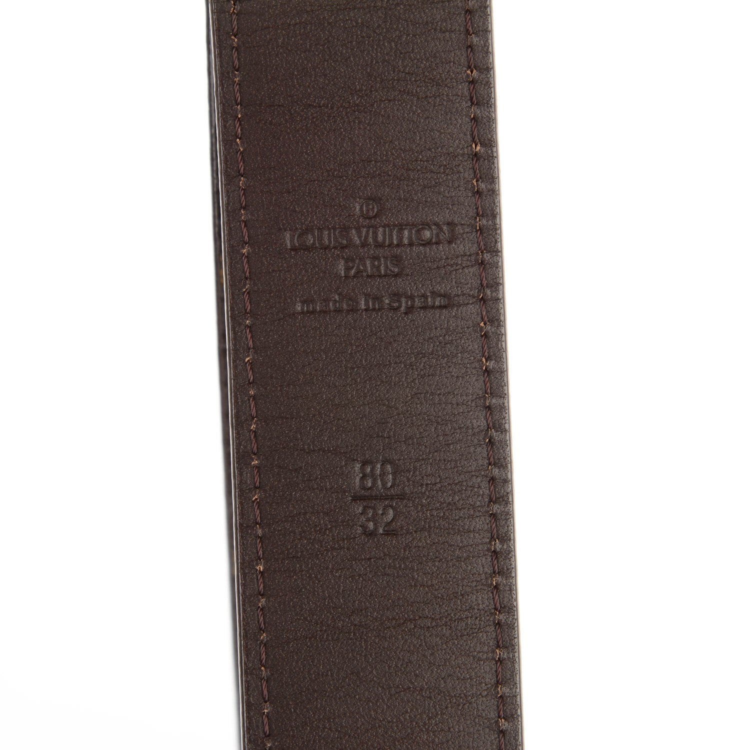 Louis Vuitton Monogram LV Cut Reversible Belt 80 32 4 of 5