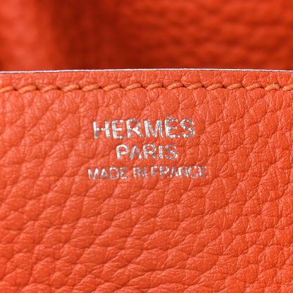 Hermes Taurillon Clemence Lindy 34 Feu 6 of 9