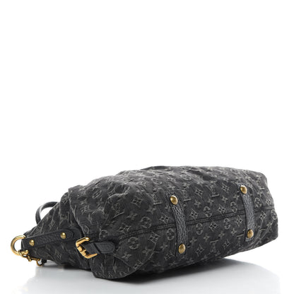Louis Vuitton Denim Neo Cabby GM Black 4 of 13