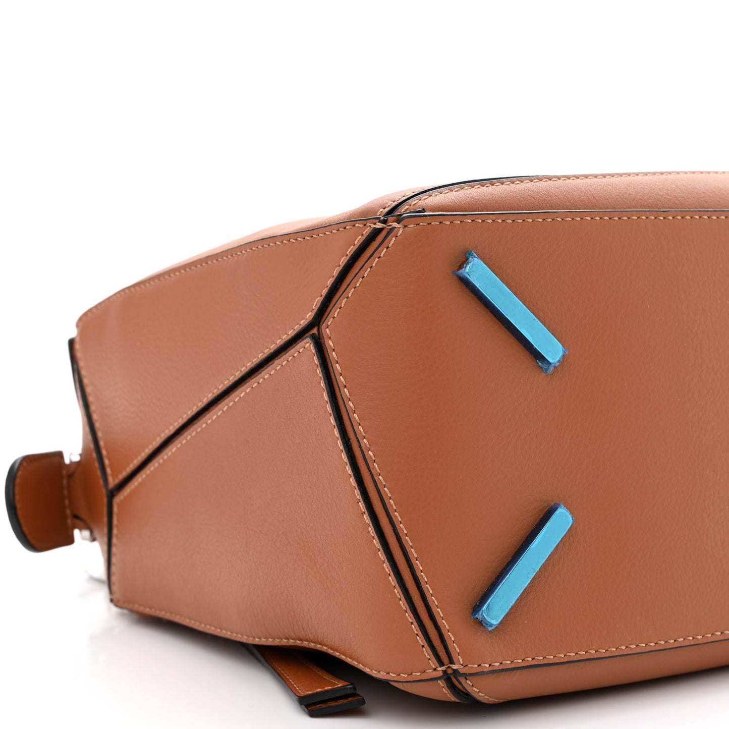 Calfskin Medium Puzzle Bag Tan