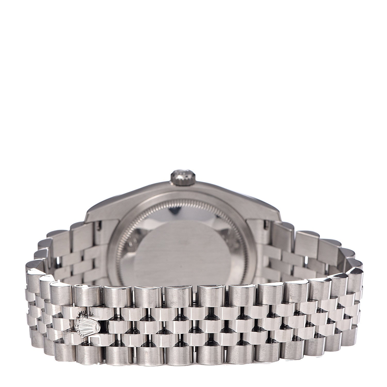 Rolex Stainless Steel 18K White Gold 36mm Oyster Perpetual Datejust Watch Blue Roman 116234 4 of 7
