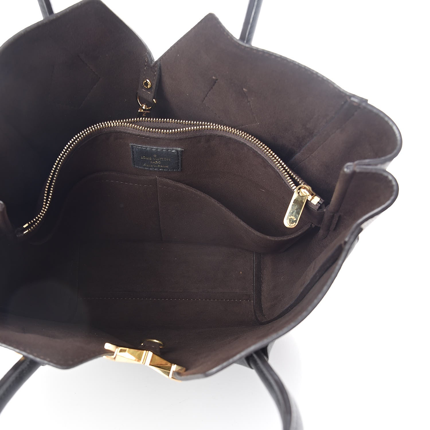 Louis Vuitton Calfskin Monogram Kimono Tote PM Black 7 of 10