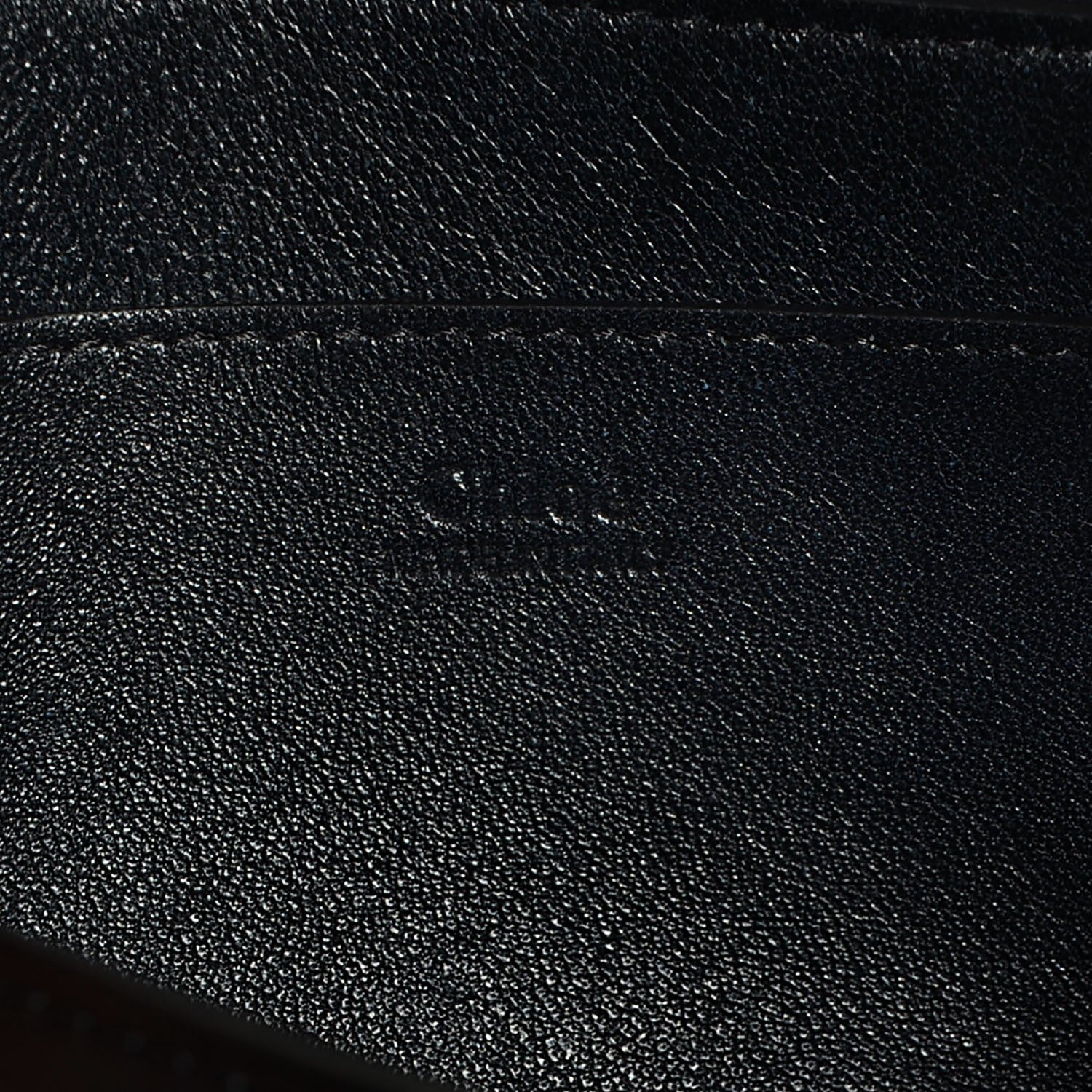 Chloe Nappa Calfskin Medium Elle Chain Clutch Black 6 of 9