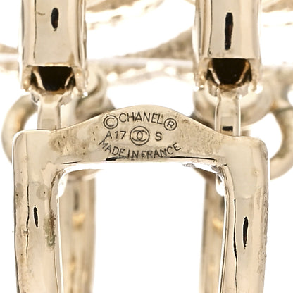Chanel CC Dangle Clip On Earring Gold 4 of 4