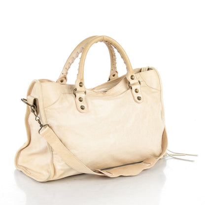 Balenciaga Chevre Classic Hardware City Calcaire 7 of 13