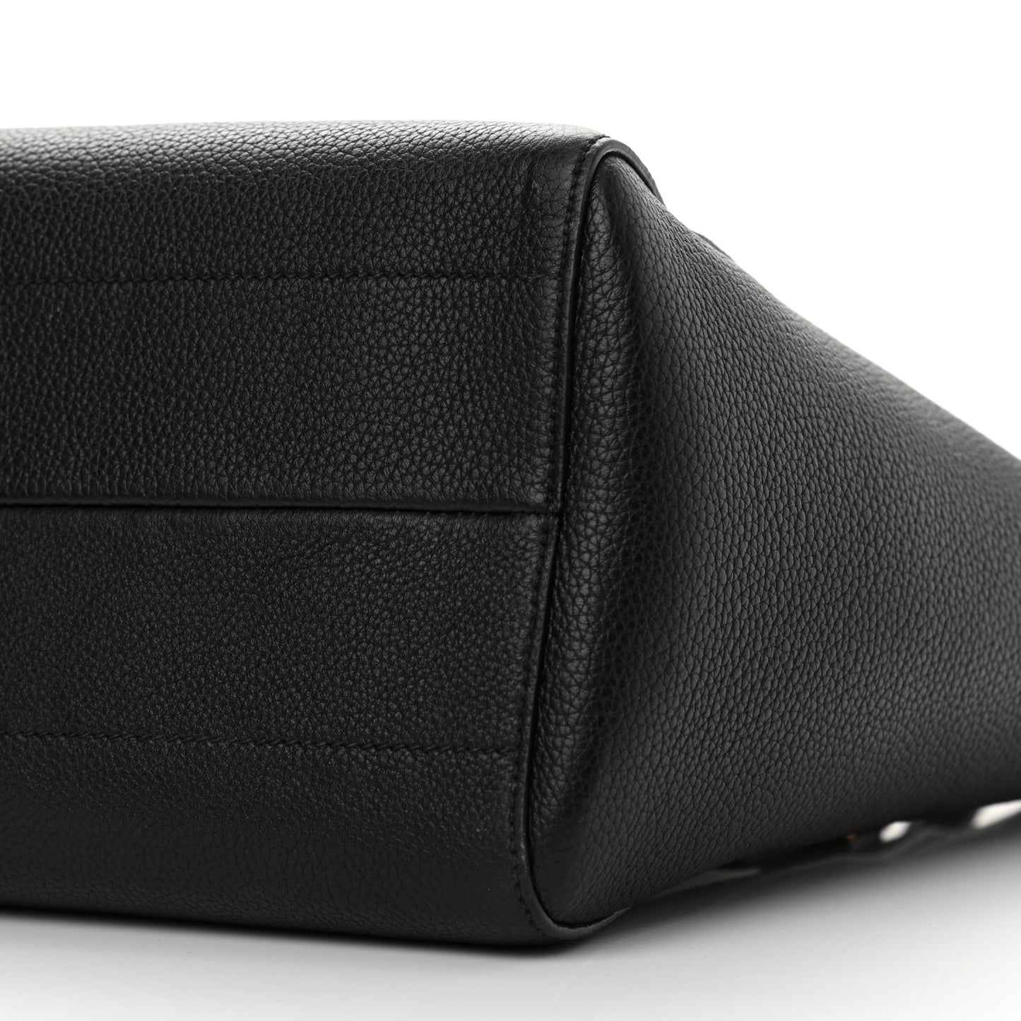 Vitello Daino Tote Black
