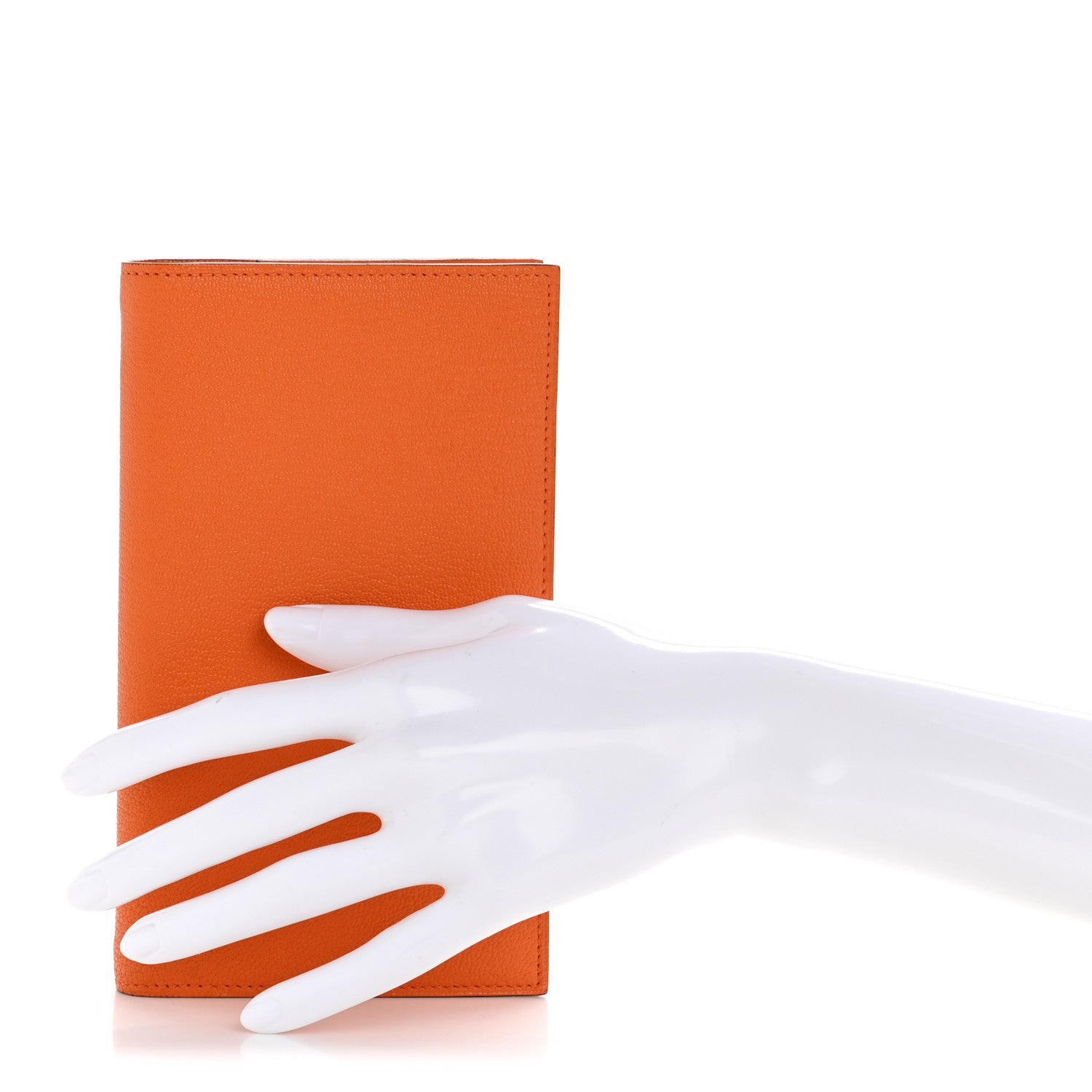 Hermes Chevre Mysore Vision II Agenda Cover Orange 2 of 9