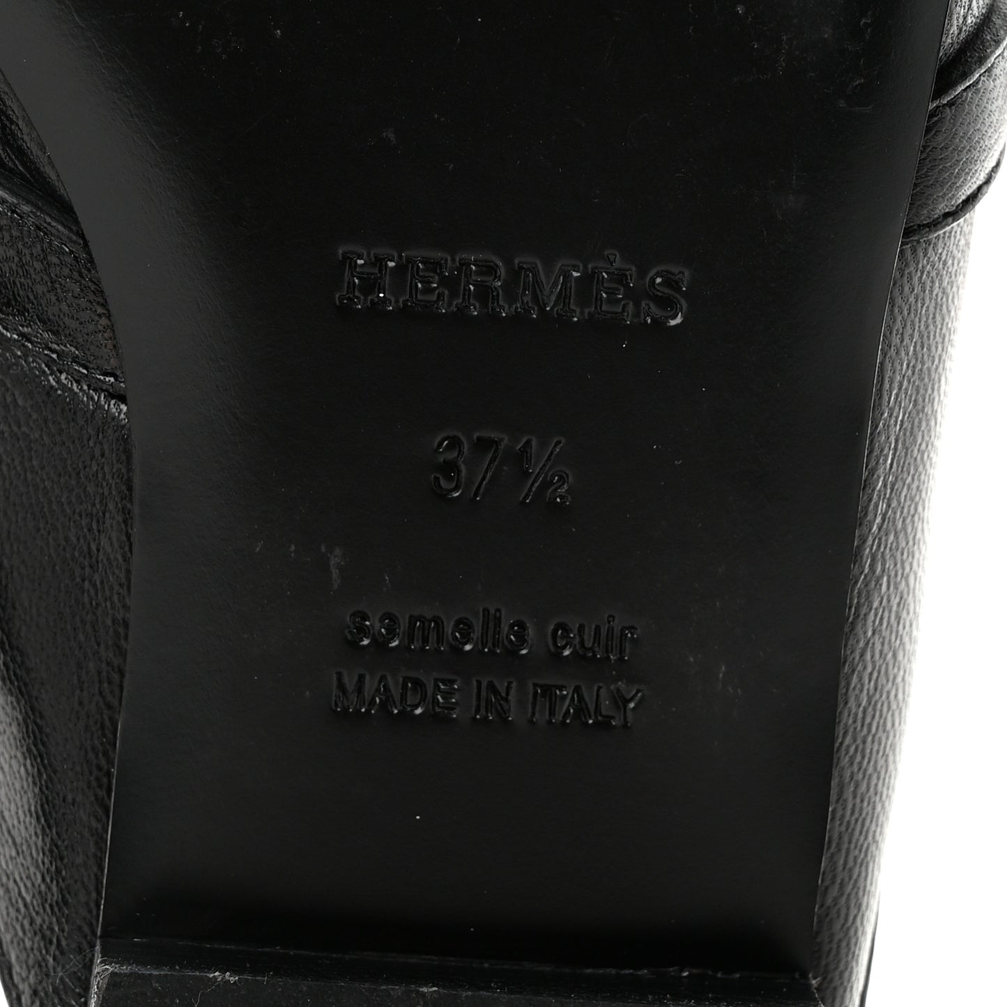 Goatskin Oz Mules 37.5 Black