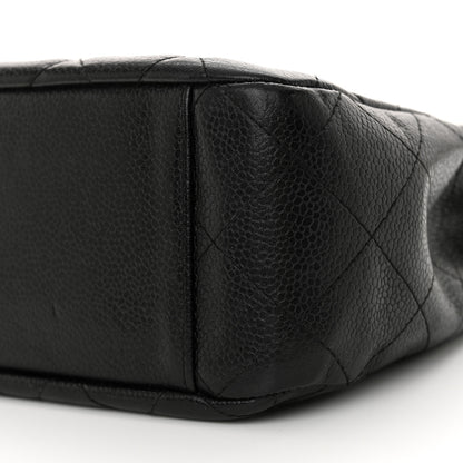 Chanel Caviar Quilted Flap Shoulder Bag Black 10 of 15