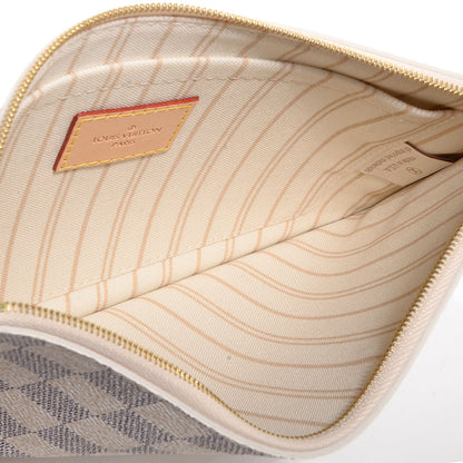 Louis Vuitton Damier Azur Neverfull MM GM Pochette 5 of 8