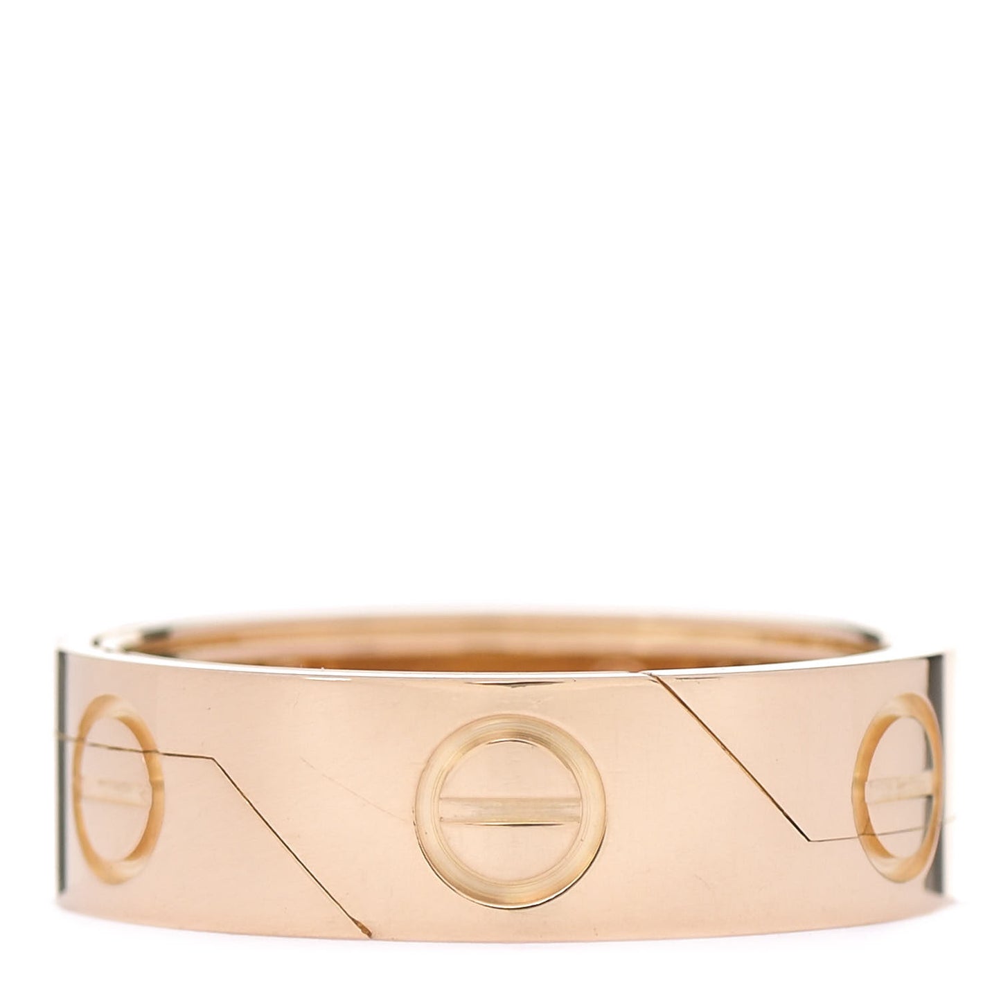 18K Yellow Gold 7mm Astro LOVE Ring 63 10.25