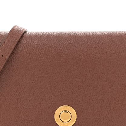 Burberry Grainy Calfskin Vintage Check Hampshire Crossbody Archive Beige Tan 7 of 10