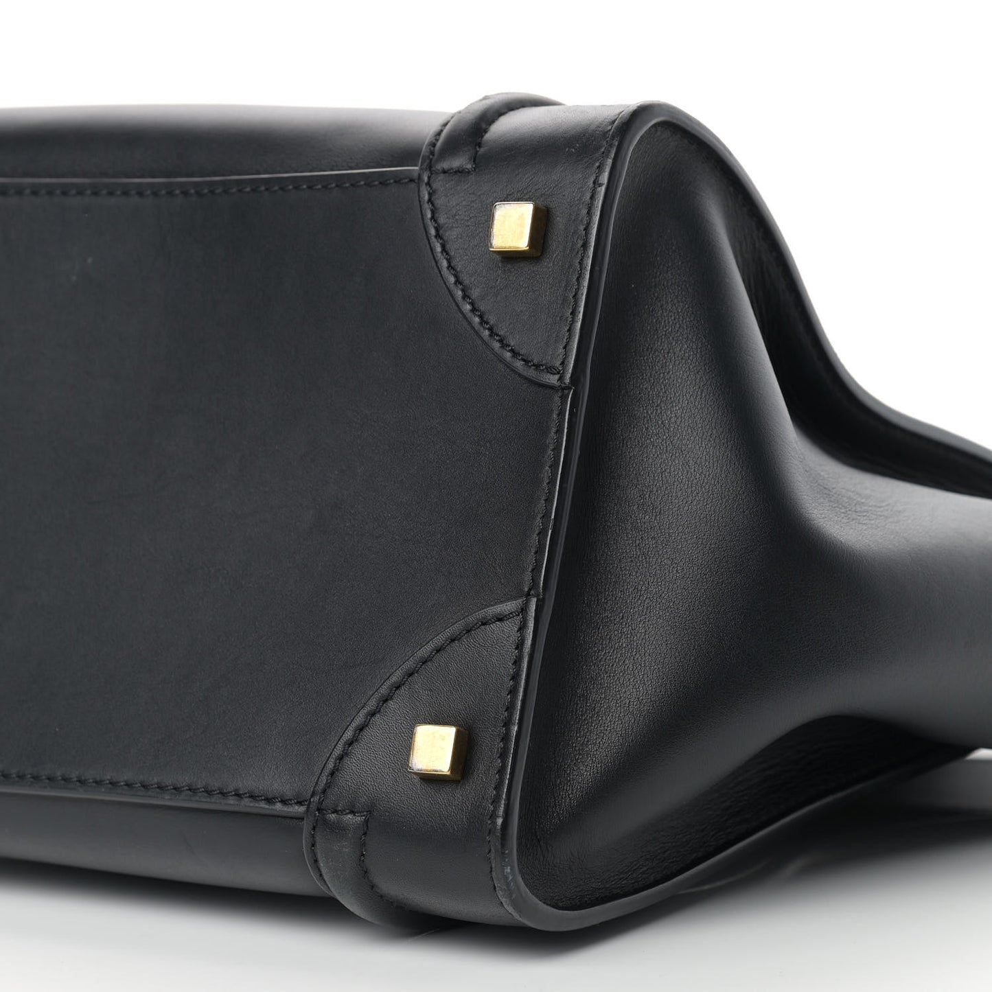 Smooth Calfskin Mini Luggage Black