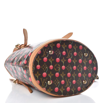 Louis Vuitton Monogram Cerises Bucket Bag 4 of 20