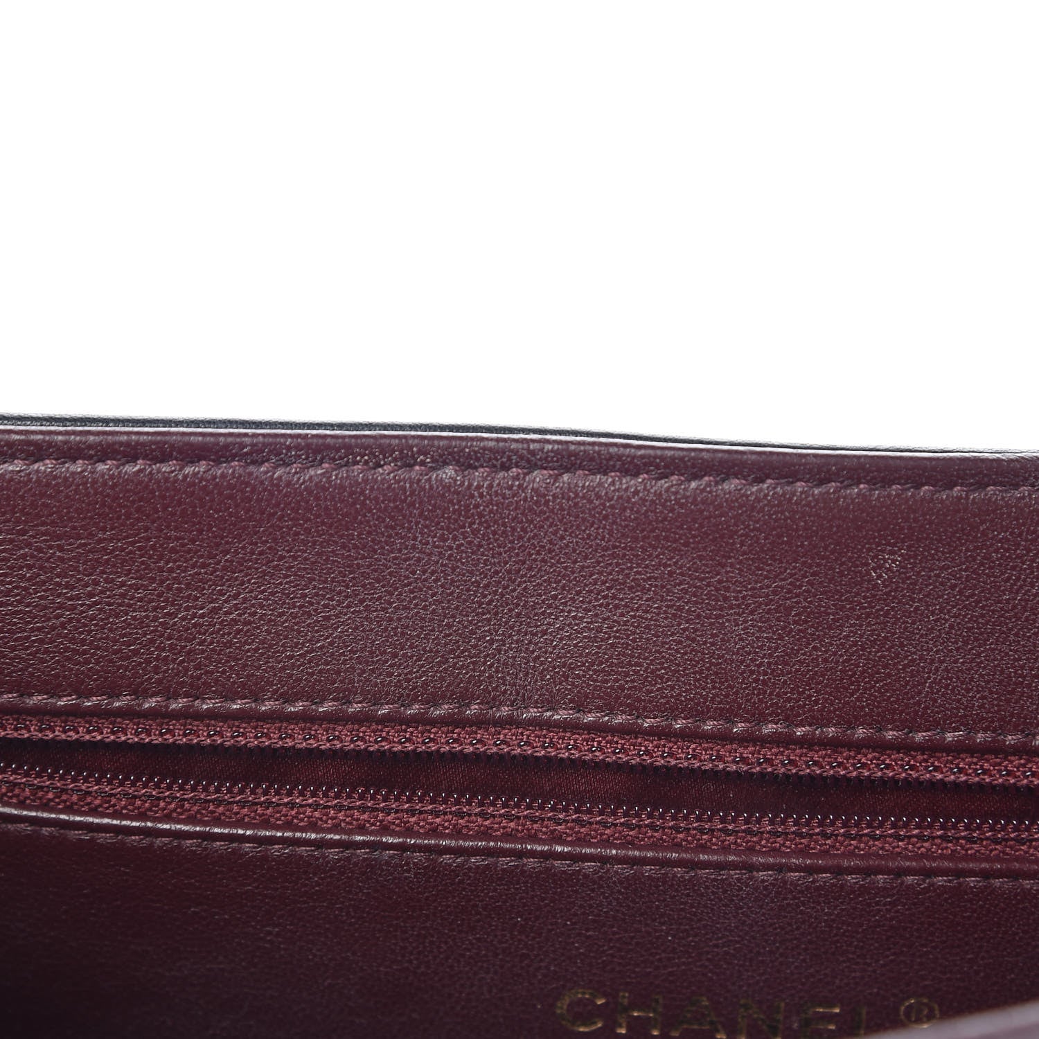 Chanel Sheepskin Quilted Large Beauty Lock Flap Black 9 of 17