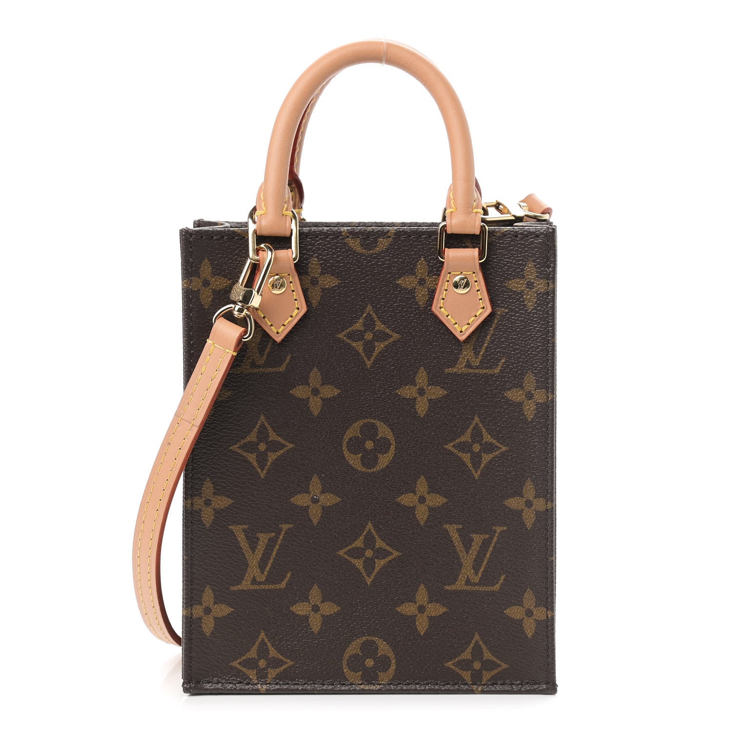 Louis Vuitton Monogram Petit Sac Plat 1 of 8