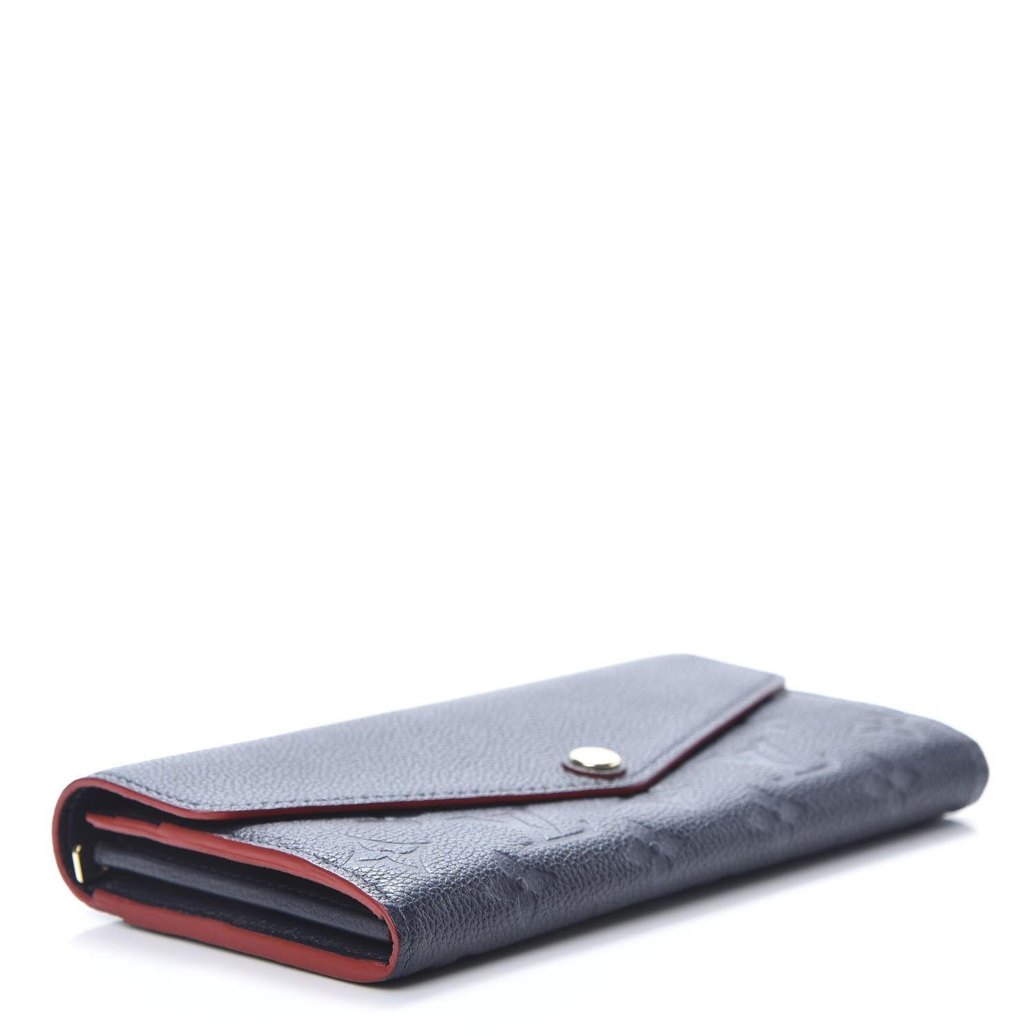 Louis Vuitton Empreinte Sarah Wallet NM Marine Rouge 4 of 7