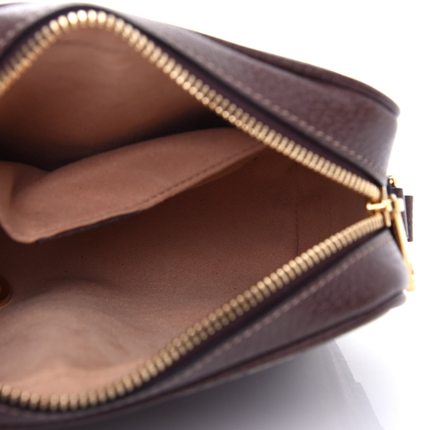 Gucci GG Supreme Monogram Web Mini Ophidia Shoulder Bag Brown 5 of 10