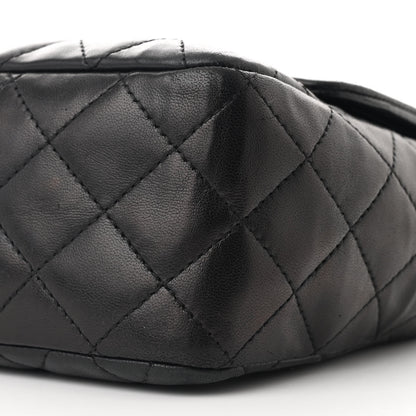 Chanel Lambskin Quilted Elementary Chic Flap Black 10 of 12