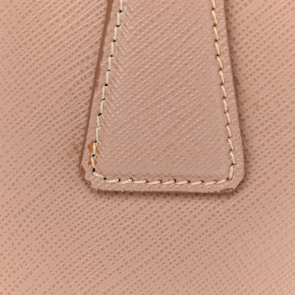 Prada Saffiano Small Galleria Double Zip Tote Cammeo 17 of 20