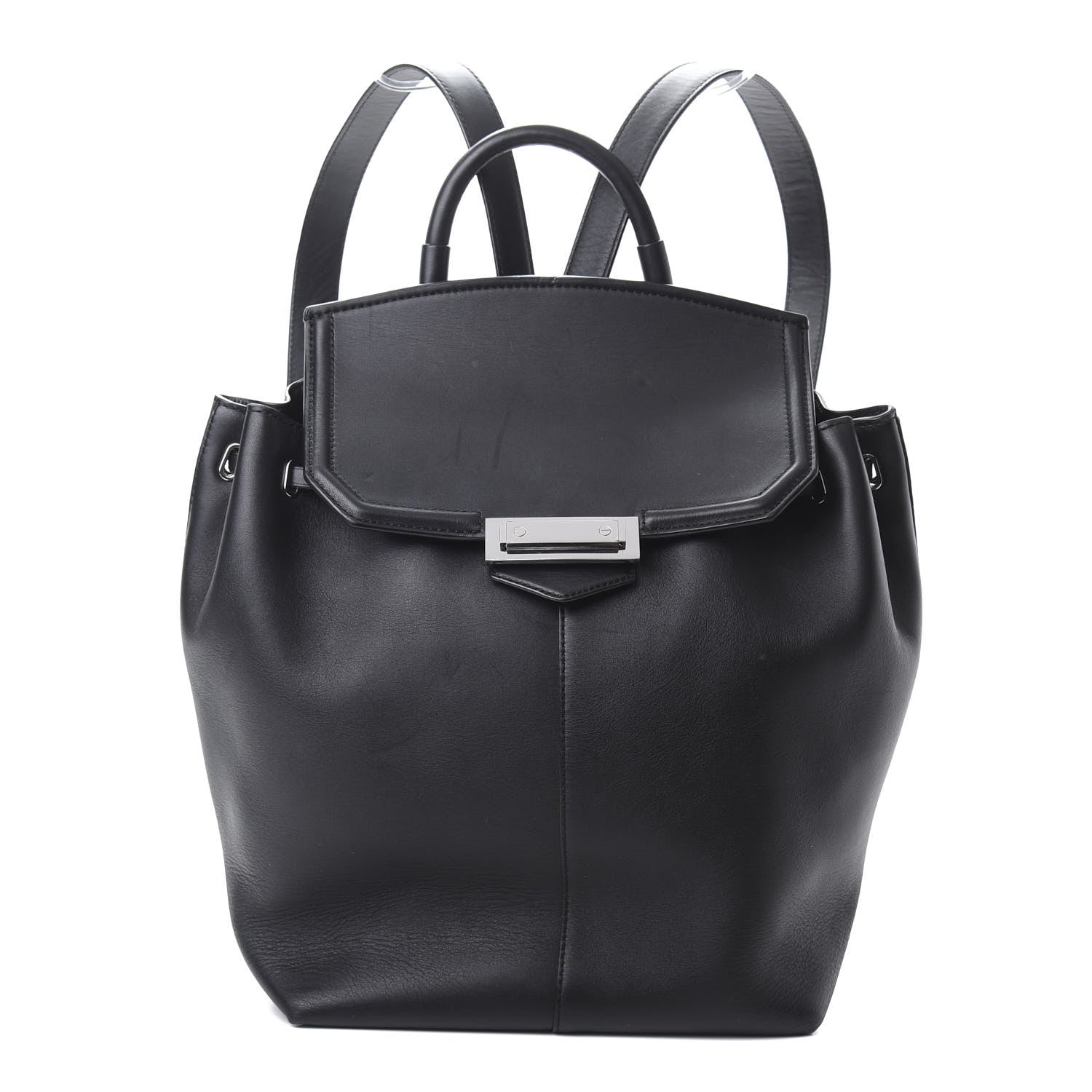 Alexander Wang Calfskin Prisma Skeletal Backpack Black 1 of 18