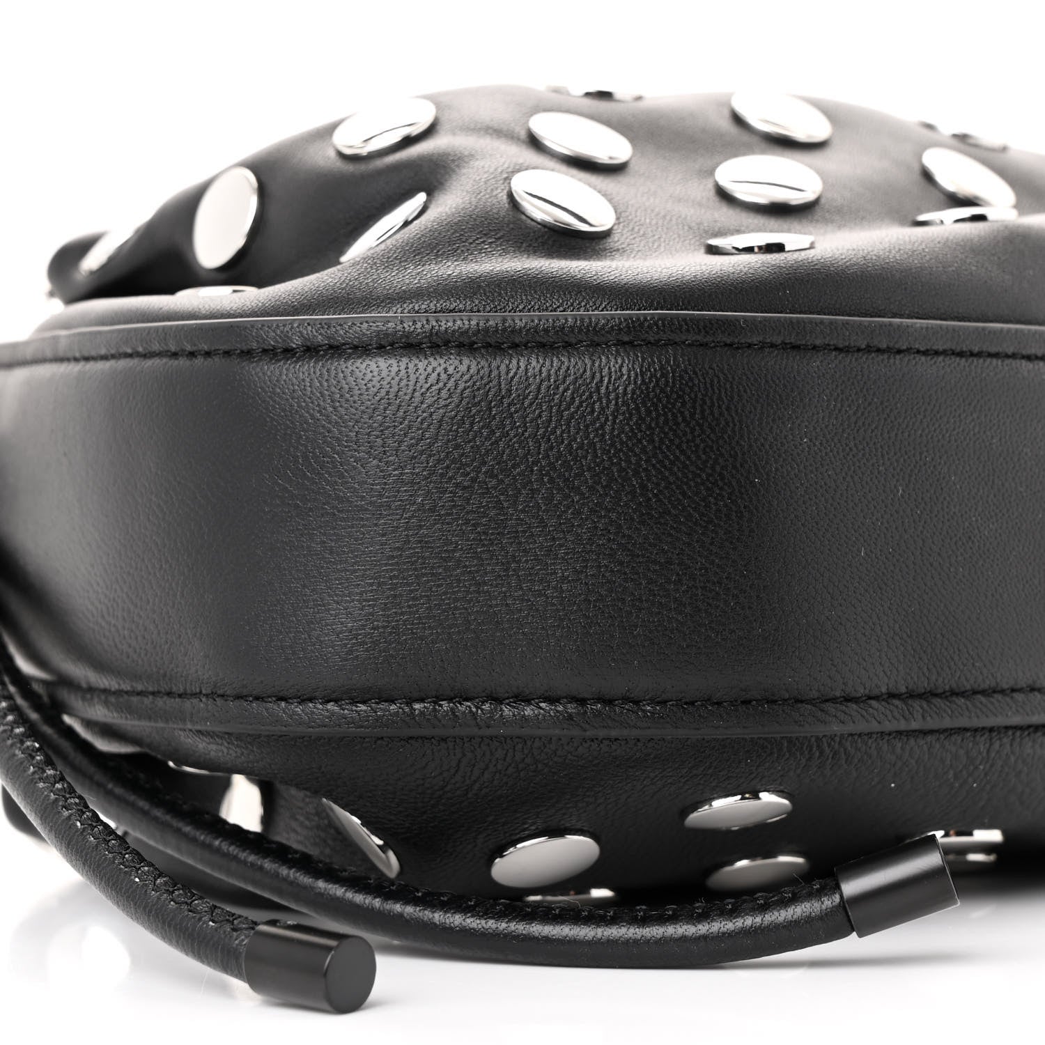 3.1 Phillip Lim Sheepskin Studded Mini Origami Bag Black 9 of 10