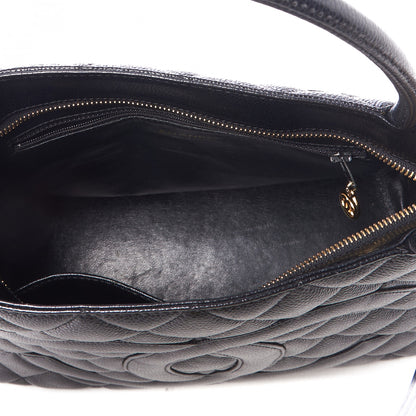 Chanel Caviar Quilted Medallion Tote Black 6 of 9